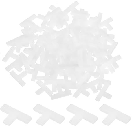 QUARKZMAN Fugenkreuze für Terrassenplatten 5mm - 400 Stück T - From Fliesenkreuze Abstandshalter, Kreuze im Außenbereich für Platten Pflaster Terrasse Balkon