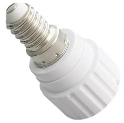 NVOQILIN Adaptateur de douille E17 vers GU10 en céramique E17 vers GU10 LED support de lampe convertisseurs de base de lampe