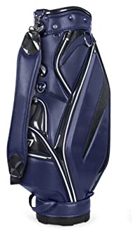 Golfbag, lätt golfbag med dammskydd, golfstativ for män, 5-vägs toppavdelare Ergonomisk, bekväm och tillgänglig