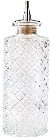 Barfly Cut Crystal-Botella de 150 ml para amargos, OS, vidrio