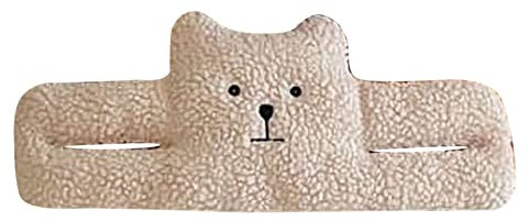 Tür Klemmschutz, Lamm Kaschmir PP Baumwoll Türknallstopper Anti Klemm Tür Klemmschutz, Verhindert Finger Klemmverletzungen, Zuschlagende Tür (Kleiner Bär)