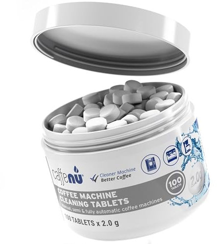 Espresso Cleaning Tablets. 100 x 2.0g. Used Every 100 Cups. Automatic & Bean to Cup Machine Cleaning Tablets. Use with Descaling.