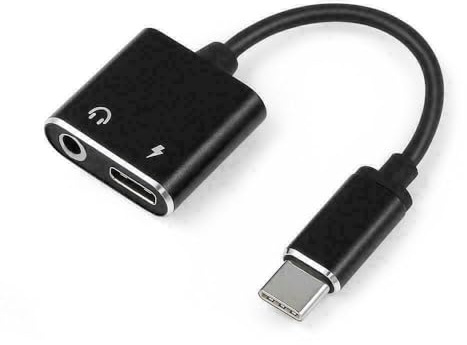 Xingdianfu USB-C Tipo C a 3,5 mm Jack AUX Audio Auriculares Cargadores Divisor Cable