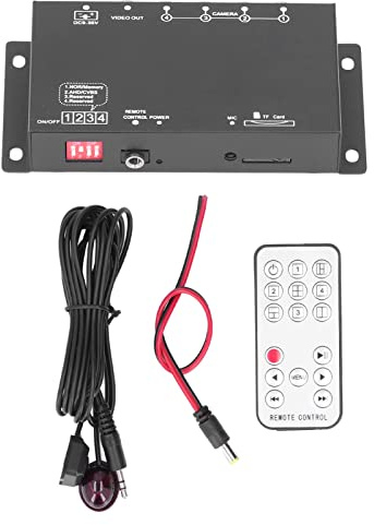 Car DVR Mobile Digital Video Recorder, Mobile Digital Video Recorder 4 Channel Mini MDVR 1080P for School Buses Tank Trucks Engineering Vehicles