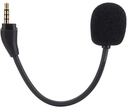 Ersatz-Spielmikrofon für HyperX Cloud III 3 Gaming-Headset, abnehmbares 3,5-mm-Bügelmikrofon