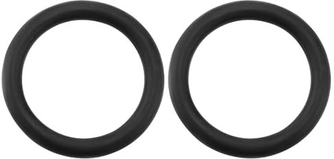 SG Store 2 Pcs Oil Pan Level Indicator O-Ring 11431740045 Compatible with BMW E36 E39 E46 E53 E60 Series Engine Oil Pan Dip stick Tube Seal O-Ring