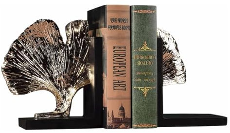 UYHBCNQD Vintage-Buchstützen, einzigartige Buchstopper aus Kunstharz, zum Halten von Büchern, gut gestaltete Buchstützen zum Halten von Büchern, robuste Buchstützen