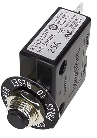 BJWVHGGE Generatore 25amp 'impianto Luminoso 'Interruttore Termico 'Interruttore Termico