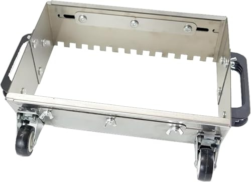 Paleta con muescas con ruedas, peine de mortero ajustable y herramienta plana de nivelación de arena para proyectos de azulejos y renovación