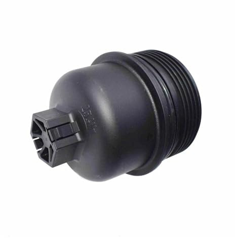 TCVCTNMZTX Compatible For Renault Espace, Koleos, Megane, Latitude L70, Laguna Trafic Grand Scenic, TwinTop Tapa Del Filtro De Aceite Motor Carcasa 7701476503 Tapa del filtro de aceite