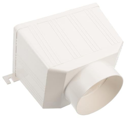 GAROZATION Collettore Piovana per Grondaie in Pvc, Tubo Grondaia Bianco, Facile da Installare e Collegare, la Raccolta Piovana e Pluviali