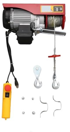 Verkstadskran 1200 kg lyftvinsch Elektrisk vajerlyft