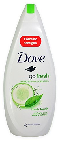 6 X Dove Bagnodoccia Go Fresh Touch 700 ml