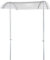 bellissa 90470 – Tomatendach RAPIDO – Höhenverstellbares Schutzdach für Tomaten – Aluminium – 119 x 115 x 130 bis 225 cm