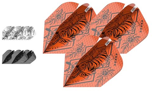 Target Darts Raymond Van Barneveld Ink Design Dartflüge - 3er-Pack (9 Stück insgesamt)