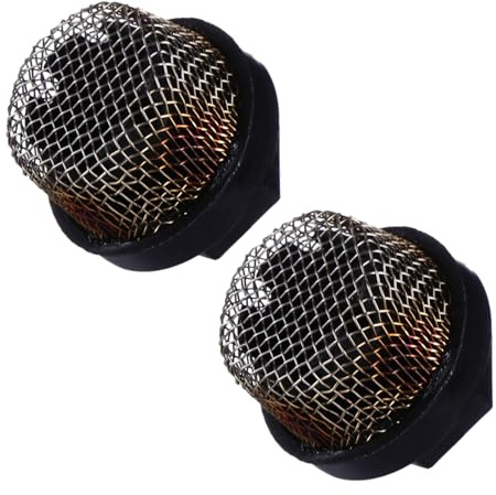 Veemoon 2 Pcs Steel Wire Inlet Strainer Hose Mesh Filter for Airless Paint Sprayer Universal Suction High Pressure Sturdy Accessory