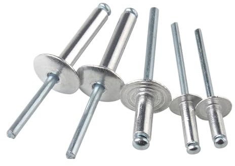 Pop-Nieten Aus Aluminium Mit Extra Großem Kopf M3,2 M4 M5 Blattbolzen-Dropper Mit Großer Kappe, Selbstverschließende Niete, Länge 6,4 Mm ~ 35 Mm (Size : M4x8mm-10pcs)