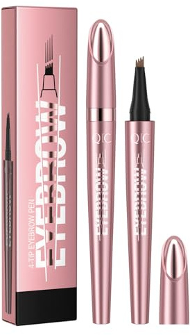 Anifer (03 Gris) Lápiz de Cejas: Microblading, Dibujo de Pelo, Punta de Horquilla, Efecto Microblading, Resistente al Agua