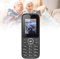 Basic Mobile Phone for The Elderly, Unlocked 2G Cell Phone with Big Buttons, Backup Dumb Phone with GSM Standard, Supports Dual SIM + SD Card,No Internet,Black