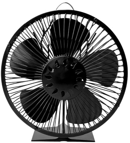Fireplace Fan Heat Powered Quiet Non Electric Protective Cover