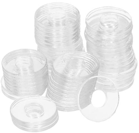 VINTORKY 500pièces Rondelles Plates Transparent Joint De Réparation pour Vis Gaskets Et Rondelles Isolantes Et Évitant Fuites
