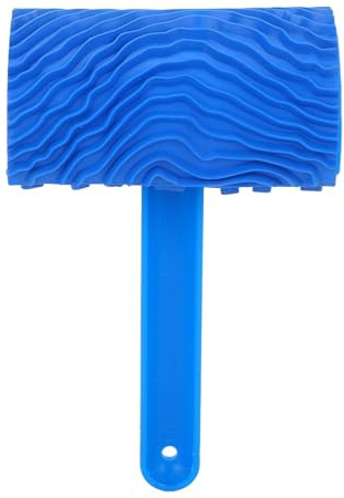 KooingTech Wood Graining Painting Tool, Wood Effect Paint Roller, Wood Grain Tool for Decorating Furniture Walls Floors Ceilings Home
