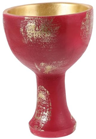 COLLBATH Aus Harz Religiöse Cosplay Requisite Multifunktionaler Becher Für Sammlerfiguren Halloween Dekoration Und Altar Accessoire