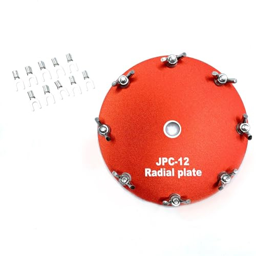 Uxsjakjsd NEW Dedicated Network Disk for -12-12 Portable HF Short Wave Antenna Aluminium Grounding Disk