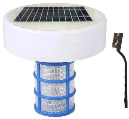 Solar-Pool-Wasserreiniger, Kupfer-Ionisator, Reinigungsgerät, automatischer schwimmender Poolreiniger, Wasserprozessor, Wasserprozessor