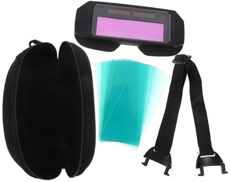 NUOBESTY Auto Darkening Welding Goggles with Self-darkening Technology for Tig Mig Arc Tasks Protective Welder Glasses with High-precision Filter Lenses Versatile Eye Shield for Electric