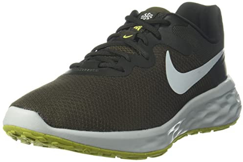 Nike Herren Revolution 6 Next Nature Sneaker, Cargo Khaki/Glacier Blue-Sequoia, 38.5 EU