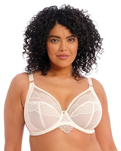 ELOMI Priya dambygel, Dirndl BH, vanilj, 40HH US, Vanilj, 40HH