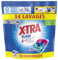 X, Tra Total - Lessive Capsules - Trio-Caps - 4 plus 1 - Propreté - Eclat - Fraîcheur - Engagé pour vous - Economique - Une seule lessive pour tout votre linge - Efficace des 20°C - 34 Lavages