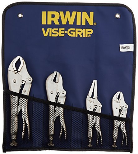 IRWIN Tools VISE-GRIP Locking Pliers, Original, 4-Piece Set (71) by Irwin Tools