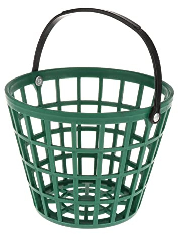 T TOOYFUL Golf Solide Gamme Panier, Balle Para Golf Balles de Tennis, la Collecte des œufs Portant des Seaux Balles Para Golf Conteneur de Stockage avec Poignée de, Détient 50 Boules