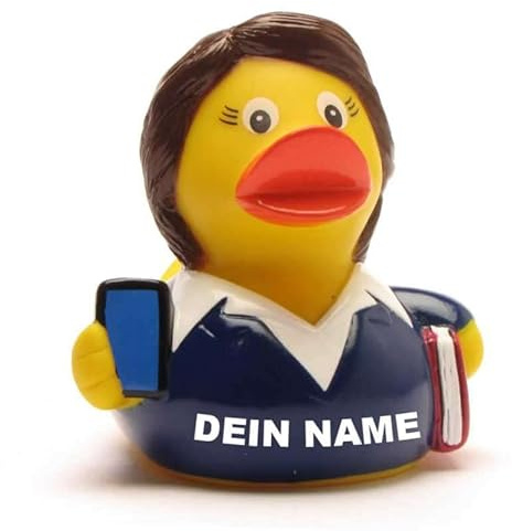 Badeente - personalisierbar (Business Woman Ente)