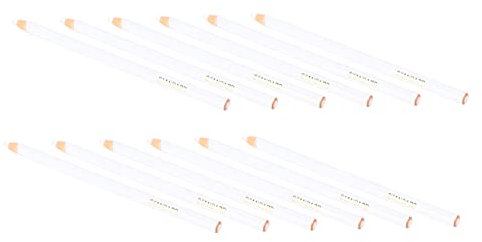 Mobestech Peel-off Wachsmalkreide Stift Weißer Marker Für Zeichnen Malen Und Texturierung Vielseitig Einsetzbar Papier Für Mode Lederwaren Und Industrie