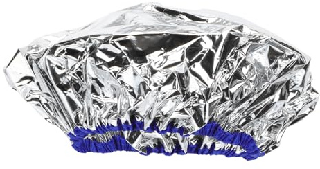Beavorty 2stücke Aluminiumfolien-haarkappe Für Haarpflege Und Färbung Selbstwärmend Kein Strom Erforderlich Für Tiefenwirksame Haarmasken Und Haartreatments Für Zuhause