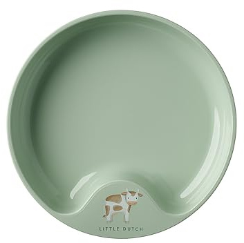 Mepal – Self-Feeding Plate Mio – Children Practice Plate – BPA-Free Baby Learning Plate – Children’s Tableware - Dishwasher Safe - Little Farm