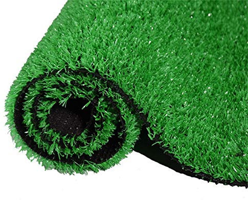 Kunstrasenteppich,Kunstrasen Outdoor Künstlicher Rasen Teppich aus Kunststoff Künstliche Balkon Schule Green Rasen Wand Grüne Pflanzen DIY Mini Garten Micro Zubehör (Color : 1x2m)