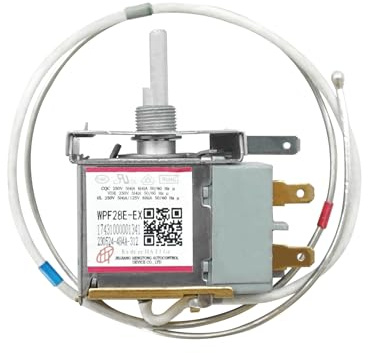 WPF28E-EX - Termostato per frigorifero adatto per Midea, Arctic King, Insignia, Vissani Chest Freezer, 2Pin 17431000001341 WPFE28L-L, controller universale per congelatore a pozzetto