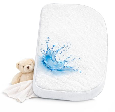 Lovely Hippo Wasserdichter Matratzenschutz kompatibel mit Babybay Spannbettlaken - Matratzenschutz 89x50cm kompatibel mit BabyBay Maxi, Boxspring, Comfort, Comfort Plus - Öko-Tex (1, 50 x 89 cm)