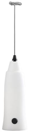 Fouet Mousseur À Lait - Mélangeur Portable Rapide, Design Ergonomique, Tige En Acier Inoxydable | Boissons Chaudes, Latte, Milkshake Et Préparation Culinaire Pour Maison, Café Ou Cuisine Professionnel