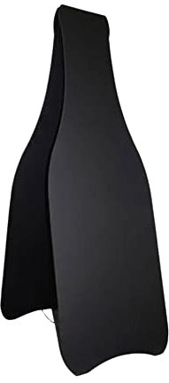 Wetterfester Gehwegaufsteller mit Kreidetafel Flasche 150 x 50 cm