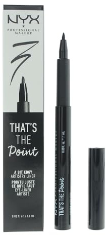 NYX Professional Makeup Thats The Point Black Artistry Eyeliner -A Bit Edgy, 0.021 kg