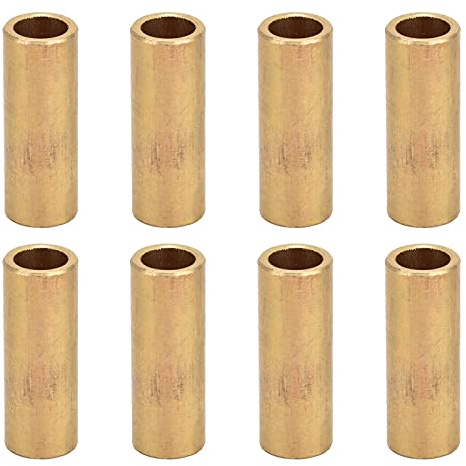 Manicotto in ottone, 8 pezzi Manicotto per cuscinetti autolubrificante 8mm Alesaggio X 11mm OD X 30mm Lunghezza Manicotto in ottone per apparecchiature elettriche