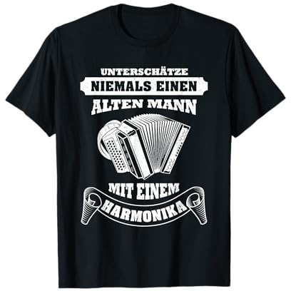 Steirische Harmonika Musiker Musikinstrument Volksmusik T-Shirt