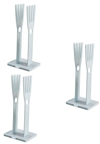Amosfun 3pcs Bathroom Storage Shelf Rubber Gloves Rack Dish Drying Rack Towel Holder for Kitchen