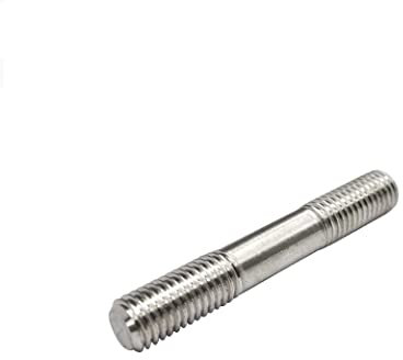 JIEYUZYUO Doppelendige Gewindestange M3 304 A2 Edelstahl Kopflose Stehbolzen Schraubstange Zahnstäbchen Doppelkopf-Gewindestange/M3/160Mm