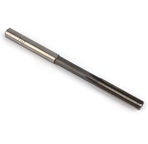 Baxnore Chucking Reamer, HSS Machine Reamer, 7mm Straight Shank Milling Cutter Tool, Resist Wear Milling Reamer, Accurate Reaming Tool for Bore Machining